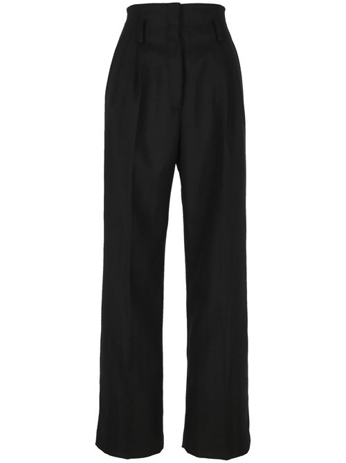 Pantaloni in lana vergine FORTE FORTE | 13225NERO